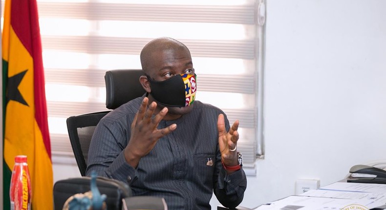 Information Minister, Kojo Oppong Nkrumah