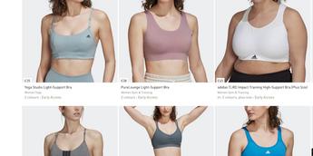 Adidas' bare breast campaign to promote its sports bras sparks heated  debate online