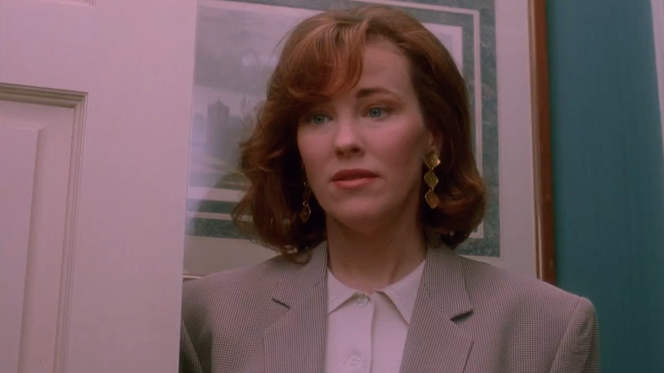 Herečka Catherine O'Hara vo filme Sám doma. 