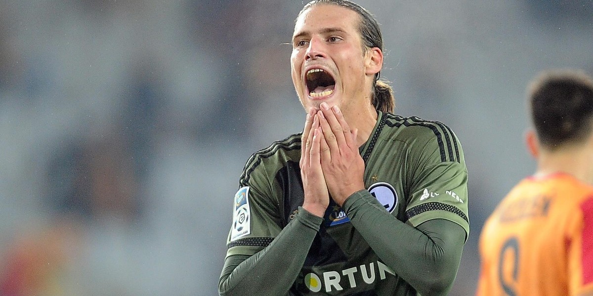 Aleksandar Prijović doznał kontuzji obojczyka