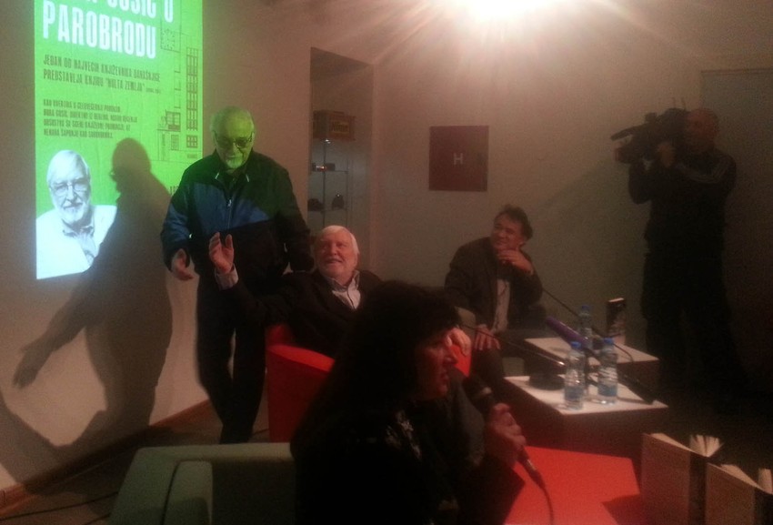 Prijatelji prvi put zajedno predstavili dela: Predrag Koraksić Koraks i Bora Ćosić