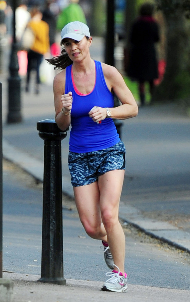 Pippa Middleton podczas joggingu