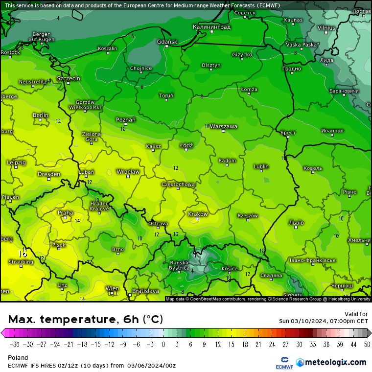 W weekend nieco cieplej zrobi się głównie na południu i częściowo zachodzie