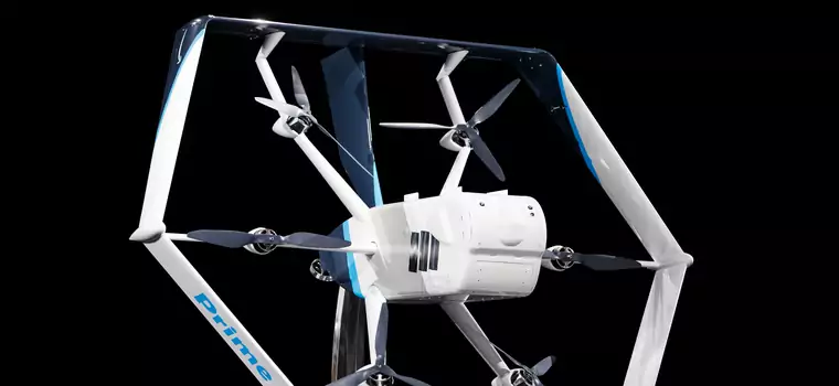 Amazon pokazuje najnowszą wersję swojego drona dostawczego Prime Air