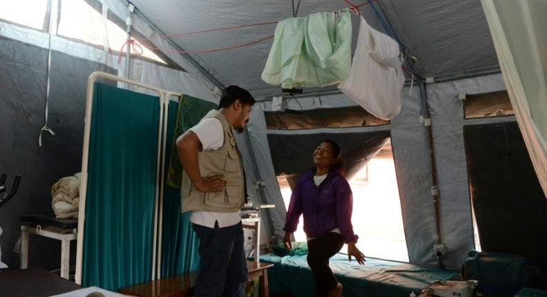 Small, impromptu clinics have stepped in to help victims of Nepal's devastating earthquake two years ago, after the health system was overwhelmed