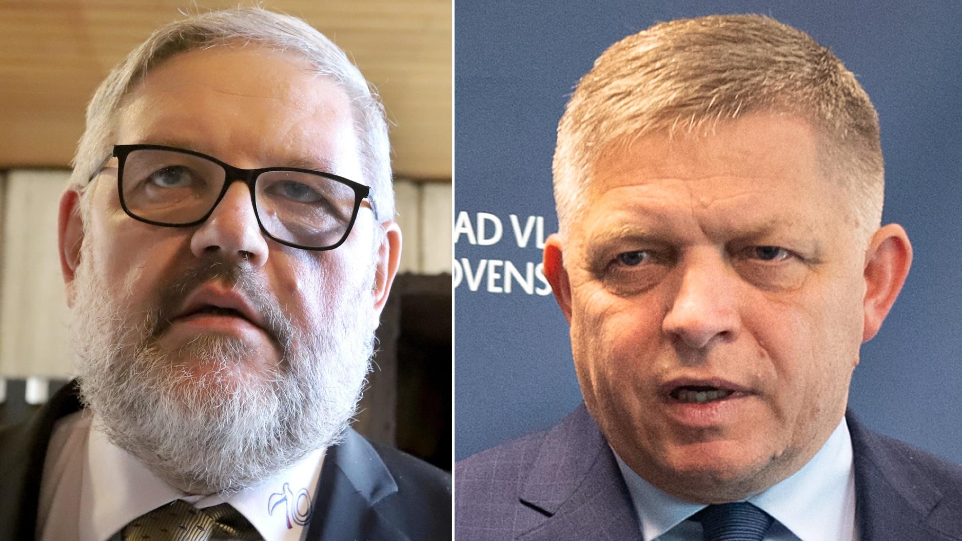 Stanislav Mičev a Robert Fico