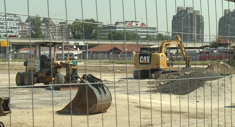 Radovi u Bloku 42 na Novom Beogradu