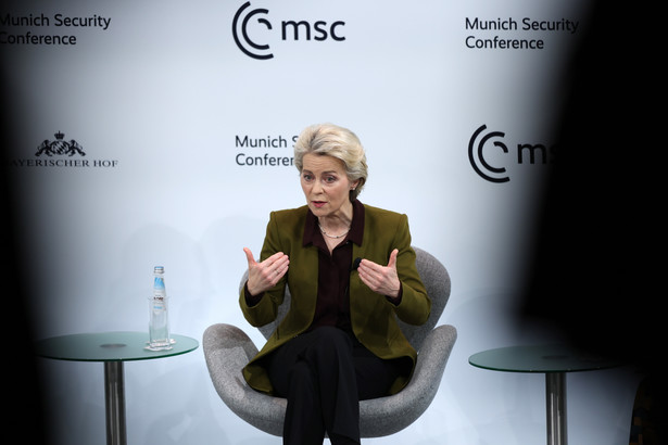 Ursula von der Leyen, szefową KE, Munich Security Conference 2023