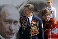 RUSSIA VICTORY DAY PARADE REHEARSAL