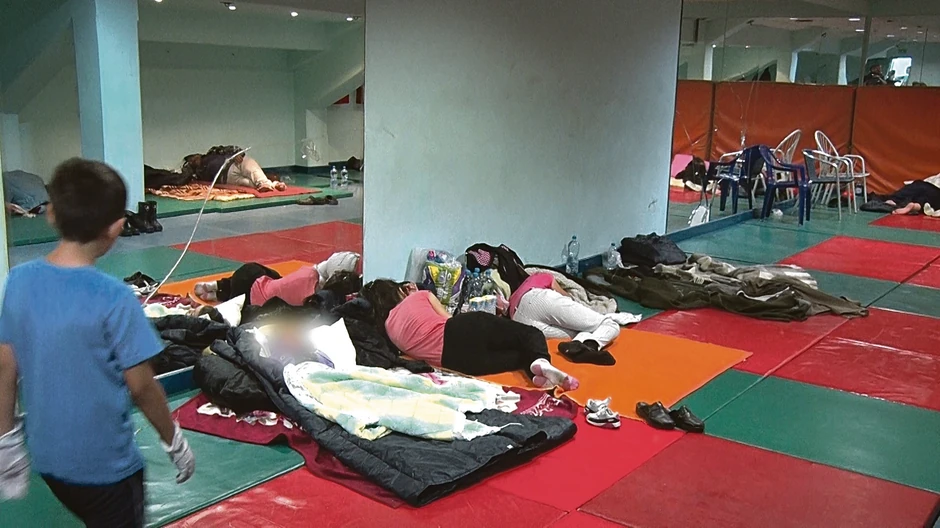 Spas u sportskoj hali