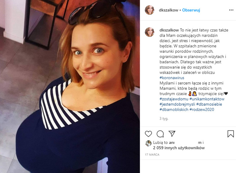 Dagmara Kaczmarek-Szałkow na Instagramie