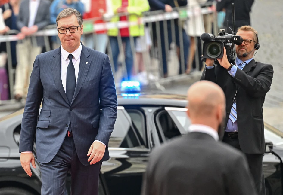 Aleksandar Vučić u Pragu