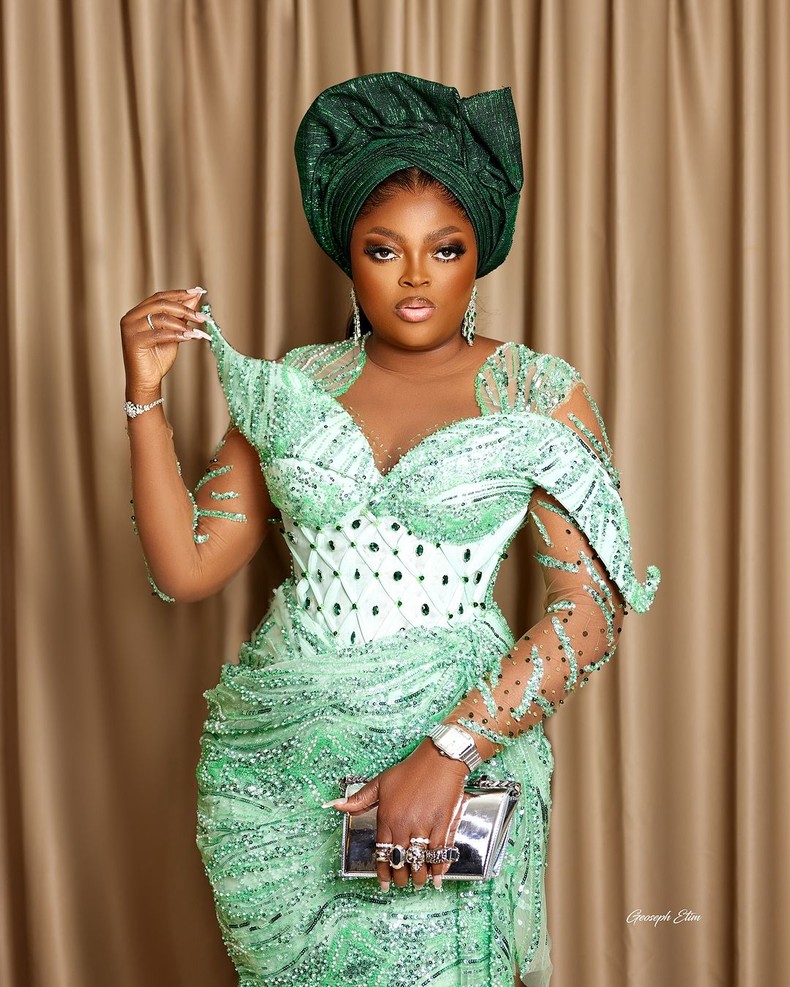 Funke Akindele is the queen of blockbusters, an actress, producer, and director. [Instagram/@funkeakindele]