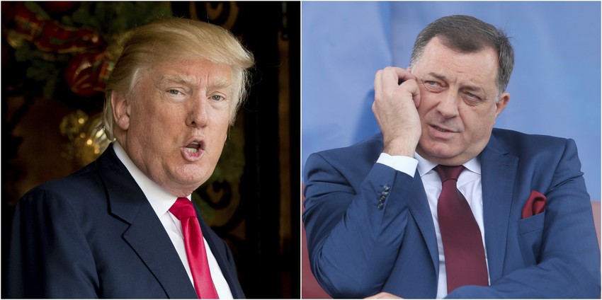 Donald Tramp i Milorad Dodik