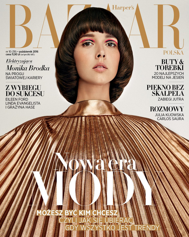 Monika Brodka na okładce "Harper's Bazaar"