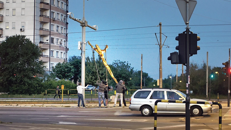 Radovi koje Pijanista radi gotovo svaki put izazovu masovnu društvenu reakciju