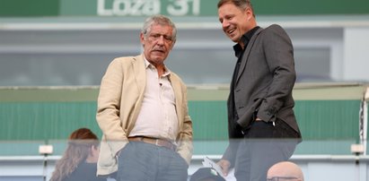 Fernando Santos wrócił do Polski. Oglądał z trybun koszmar Legii