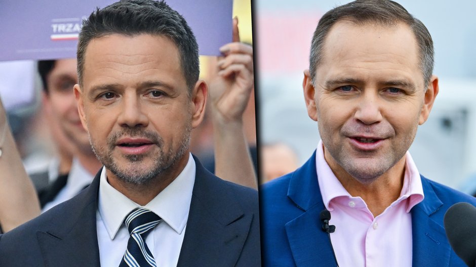 Rafał Trzaskowski oraz Karol Nawrocki