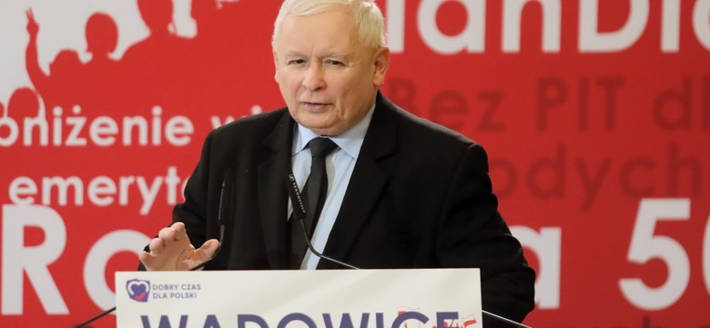Kaczyński w Wadowicach: Rodzina nie może się składać z dwóch tatusiów, ani dwóch mamuś, tylko z matki, ojca