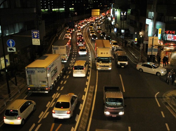 Na drogach utworzyły się ogromne korki