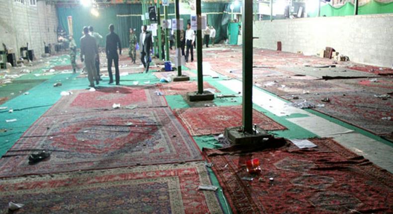 The 2008 bombing, which Iran blames on US-based terrorists, ripped through a packed mosque in the southern city of Shiraz, killing 14 people and wounding 215