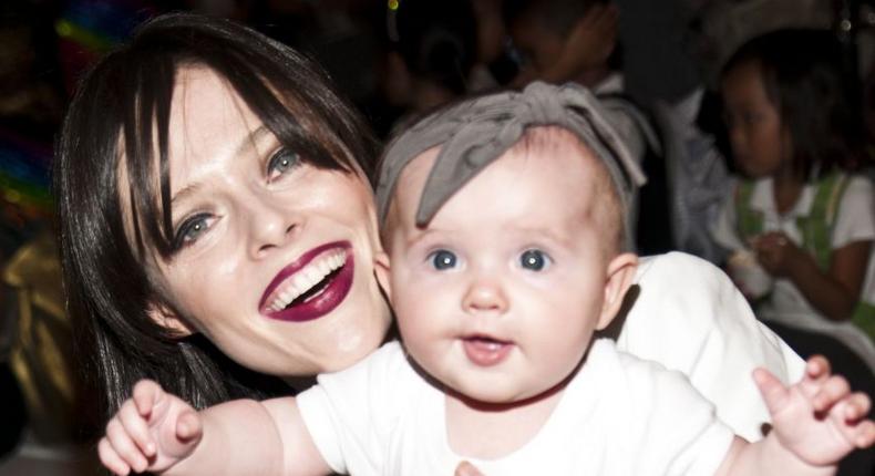 Model, Coco Rocha, says her breast milk dried up after getting shamed for bottle feeding her baby