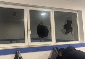 Demoliranje svlačionice FK "Zemun"