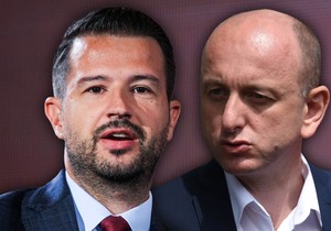 Milan Knežević i Jakov Milatović 