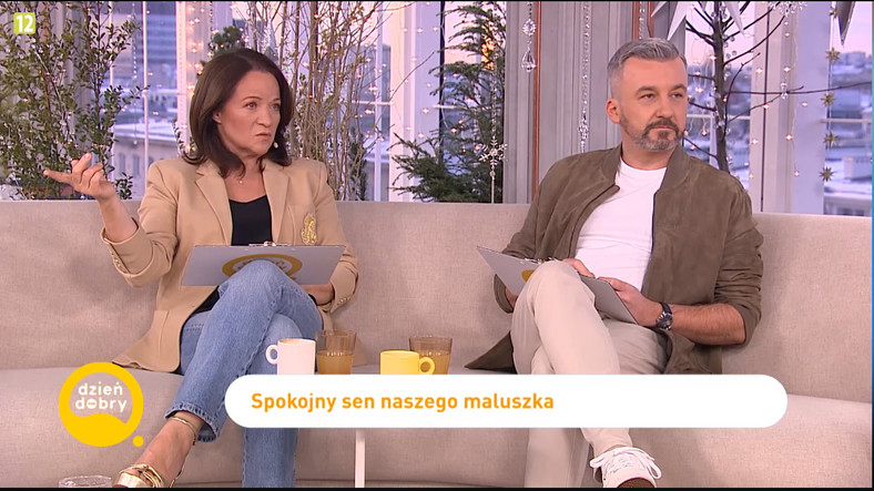 Kadr z programu "Dzień dobry TVN"