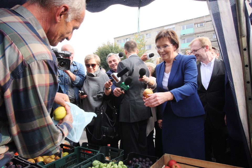 OSTRÓW WIELKOPOLSKI PREMIER KOPACZ WIZYTA (Ewa Kopacz)