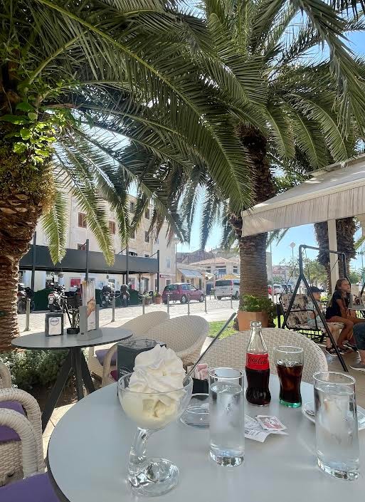 Ľubomíra dovolenkovala na ostrove Lošinj.