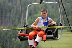 Klimek Murańka skakał i... coraz gorzej widział