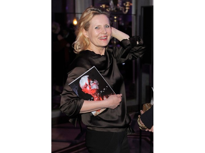 Grażyna Szapołowska na premierze Turandot w Operze Narodowej