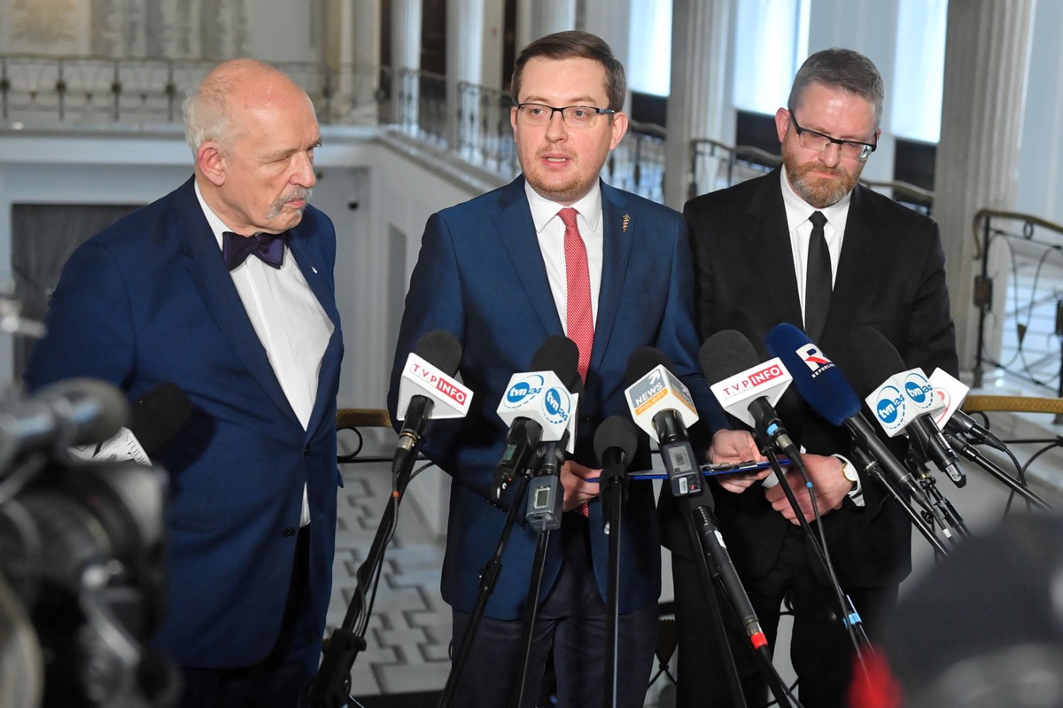 Janusz Korwin-Mikke, Robert Winnicki, Grzegorz Braun