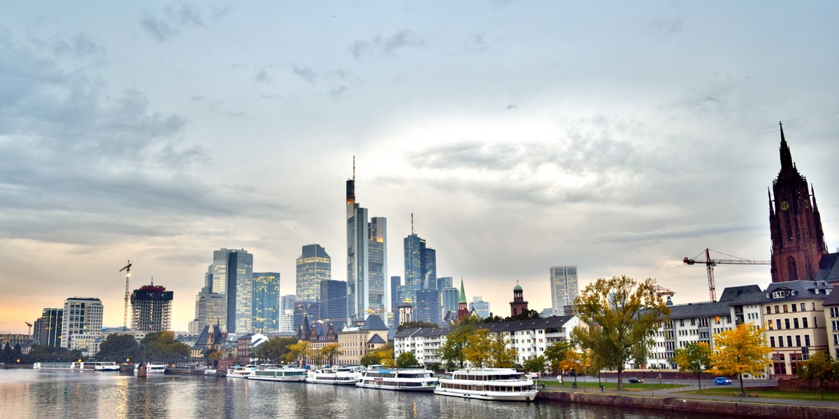 W zestawieniu znalazło się wiele niemieckich miast. Wśród nich jest Frankfurt