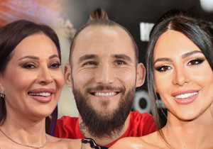 Ceca Ražnatović, Nemanja Gudelj i Anastasija Ražnatović