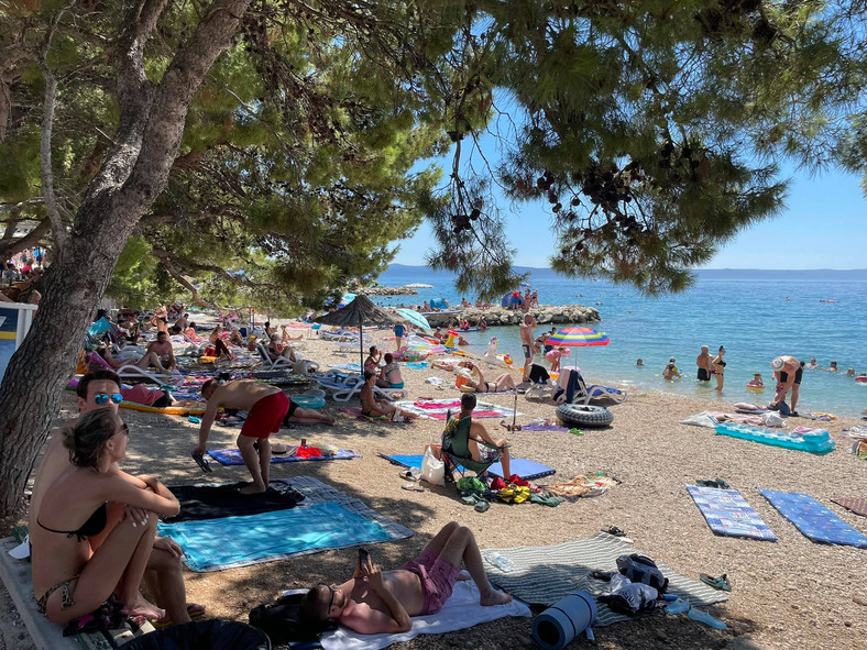 Plaża - Makarska 