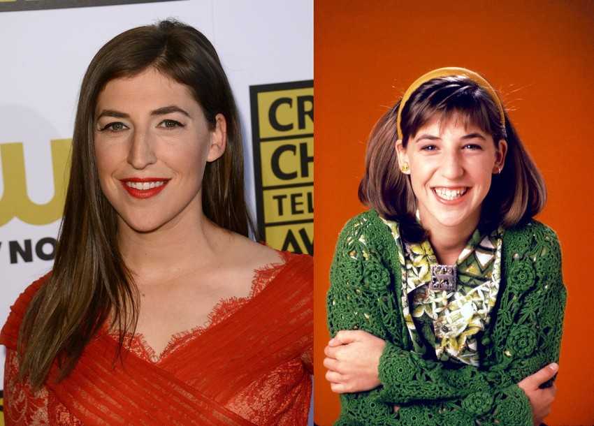 Majim danas i nekada, u ulozi u prvom serijalu serije "Blossom"