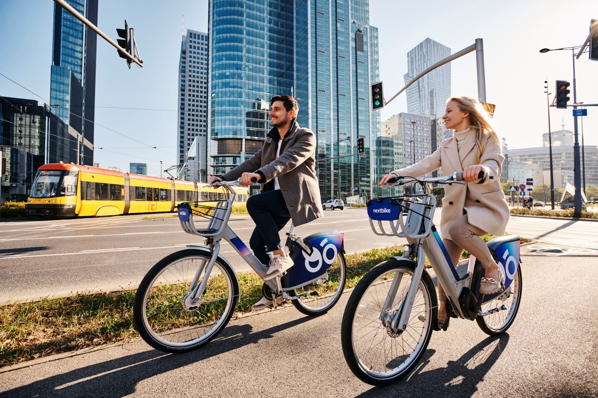 rowery miejskie, nextbike