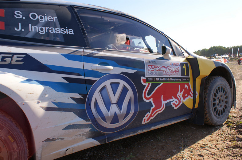 Volkswagen Polo R WRC w 72. Rajdzie Polski - Mikołajki 2015