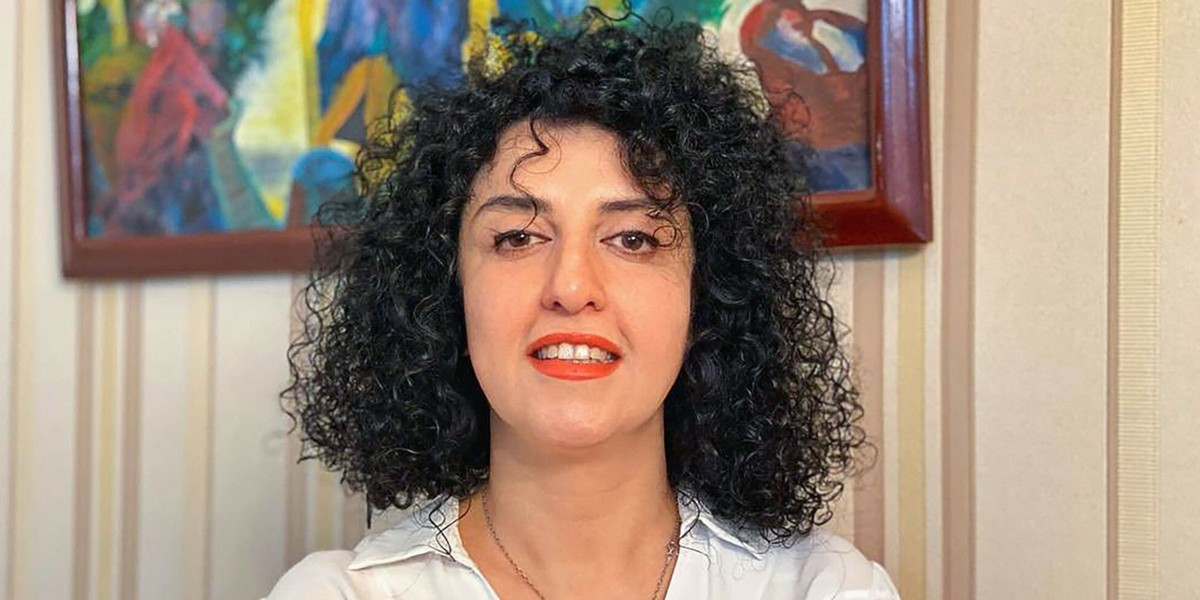 Na zdjęciu: Narges Mohammadi