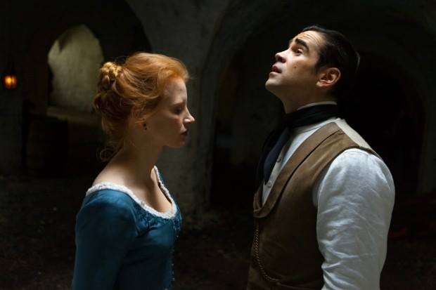 Jessica Chastain i Colin Farrell w filmie 'Miss Julie'