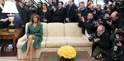 Sama w domu? Tak Melania świętowała urodziny