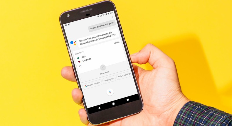 Once you've set it up, you can say OK Google to use Google Assistant.
