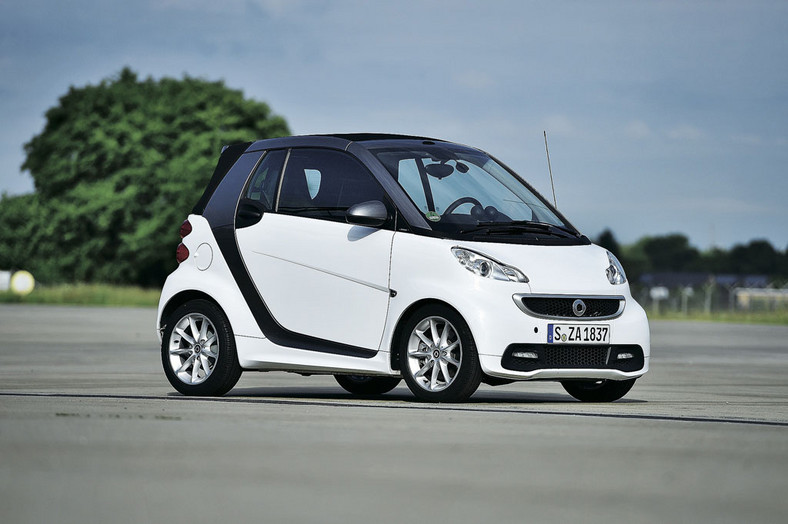 Smart ForTwo
Cabrio - Sprytny, lecz bez wigoru