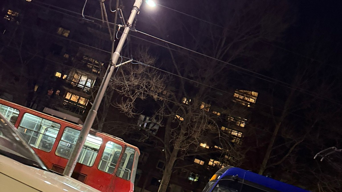 Sudar tramvaja kod Batutove