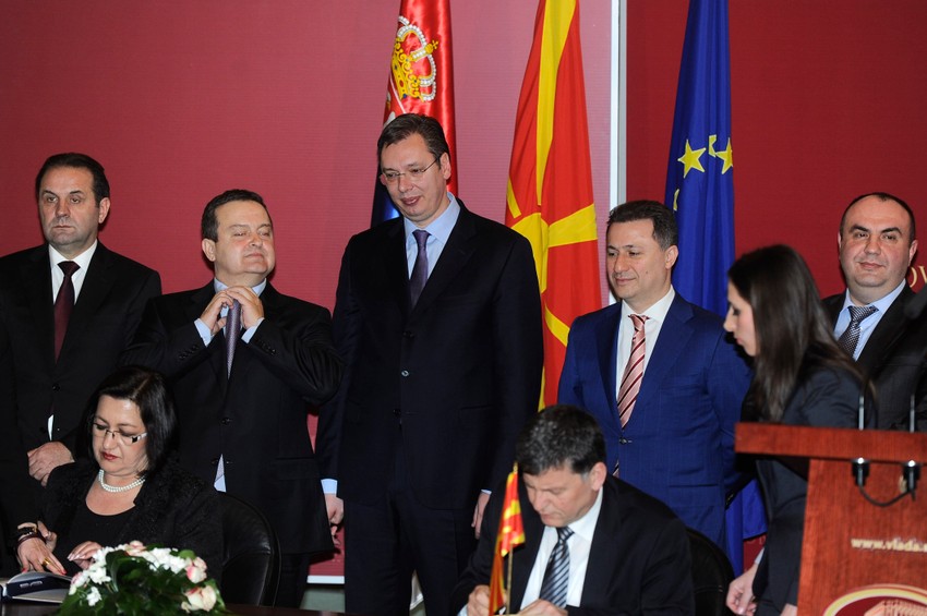 Zajednička sednica srpske i makedonske vlade