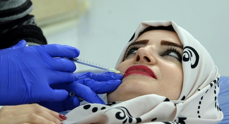 Beauty clinics are now doing a bustling trade in Mosul