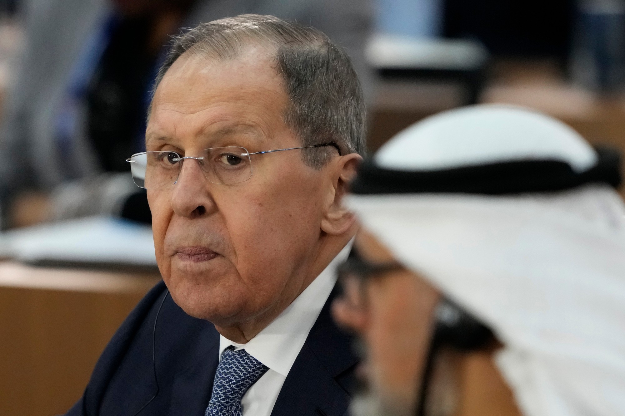 Minister zahraničných vecí Ruskej federácie Sergej Lavrov.