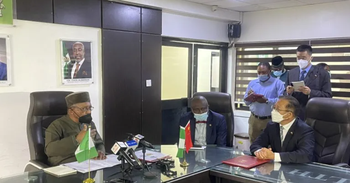 Nigeria, China signs letter of intent to improve health sector - Vimarsana News